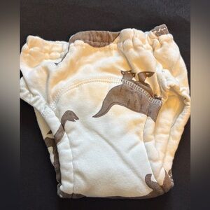 Kids Dinosaur Print Diaper reusable size 3T